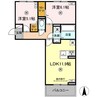 アーバンレジデンス 2LDKの間取り