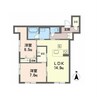 シャーメゾンDreamio 2LDKの間取り
