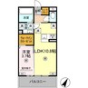 CREAS（クレアス） 1LDKの間取り