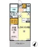 CREAS（クレアス） 1LDKの間取り