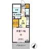 CREAS（クレアス） 1Kの間取り