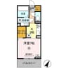 CREAS（クレアス） 1Kの間取り