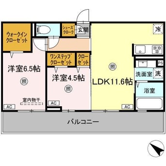 間取図 フェニックスアレシア
