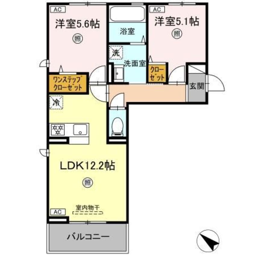 間取図 フェニックスアレシア