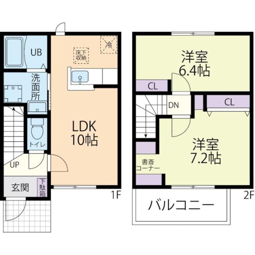 間取図 ヴィラ　アリエッタ (Villa Arietta)