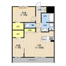 LIBTH大津 2LDKの間取り