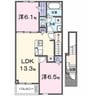 ブリッサ　Ｅ 2LDKの間取り