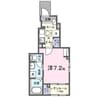 プロスペリティ 1Kの間取り
