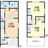 (仮称)阿蘇郡高森町テラスハウスA 2LDKの間取り