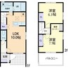 (仮称)阿蘇郡高森町テラスハウスA 2LDKの間取り