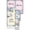 ベルコロン 2LDKの間取り