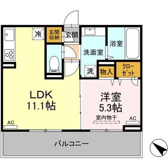間取図 D－ROOMA隈府A・B