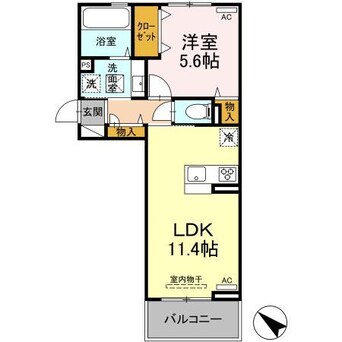 間取図 D－ROOMA隈府A・B