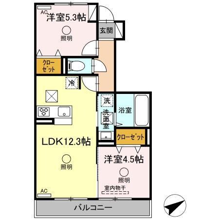 間取り図 ソロモン泗水