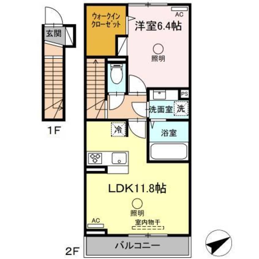 間取図 ソロモン泗水