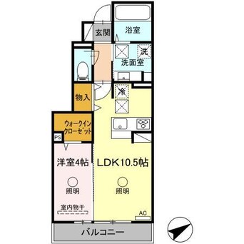 間取図 ソロモン泗水
