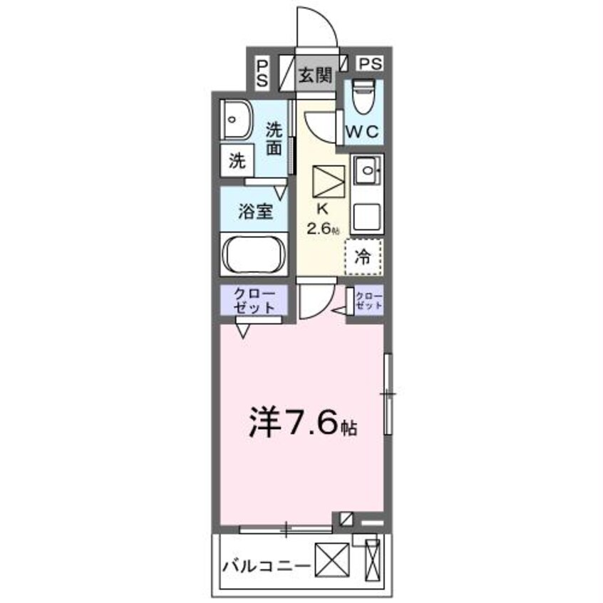 間取図 プリマ・ベラ