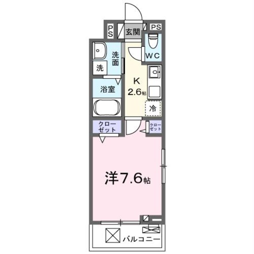 間取図 プリマ・ベラ