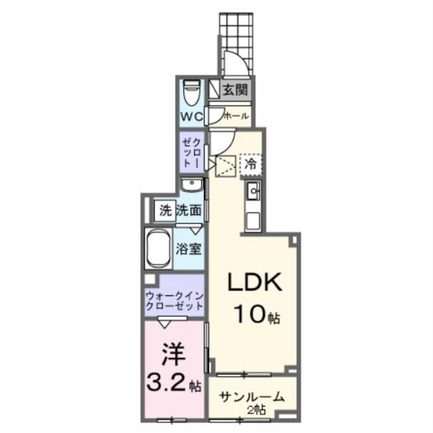 間取図 メゾンひかり