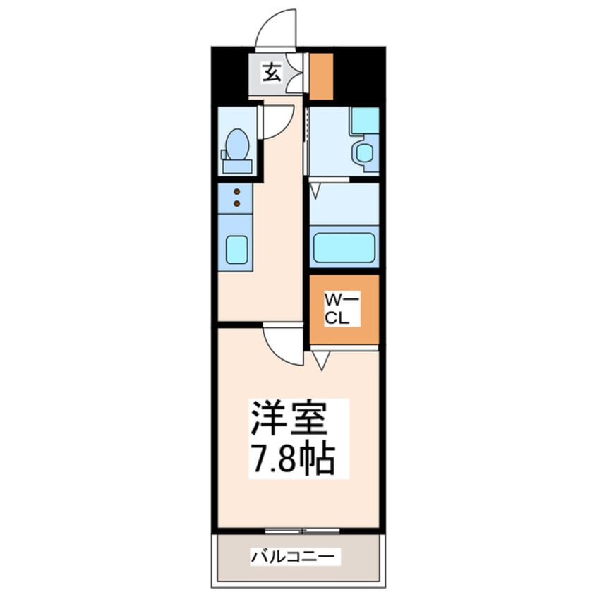 間取図 SIX　COURT