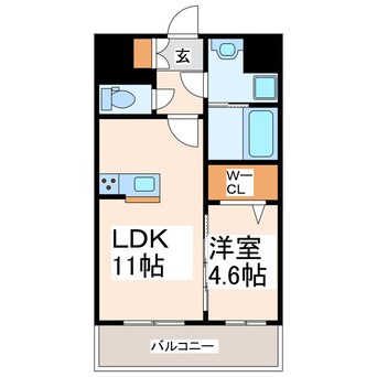 間取図 グレイスピア菊陽6