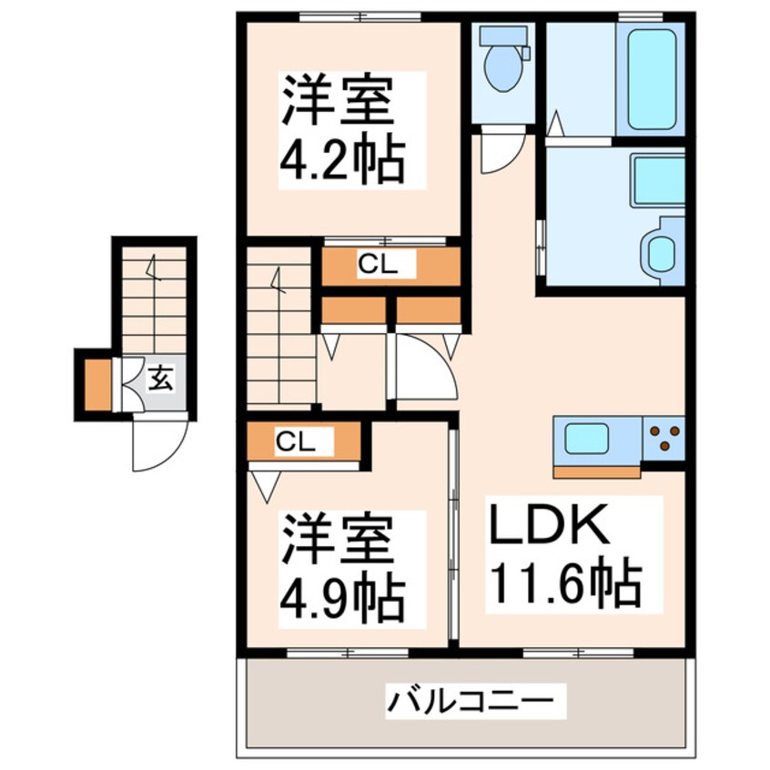 間取図 T.MレジデンスⅠ