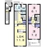 フレッシュリー 2LDKの間取り