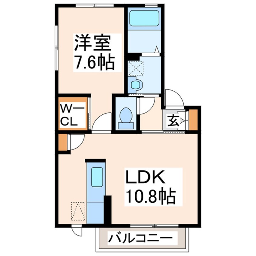 間取図 サクラージュⅡ