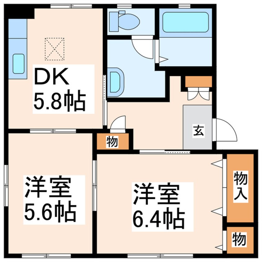 間取図 セレクトンＤEF