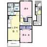 ザナドゥＢ・Ｃ 2LDKの間取り