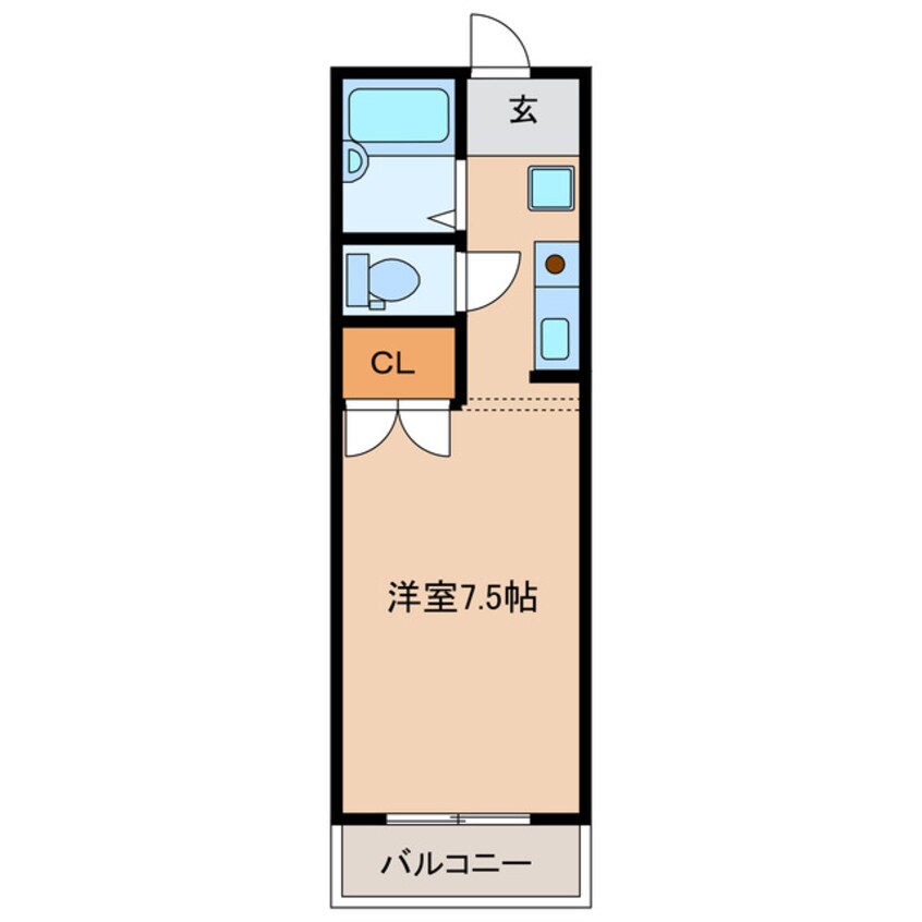 間取図 レジーナ海老塚