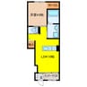 Conforto原島 1LDKの間取り