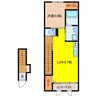Conforto原島 1LDKの間取り