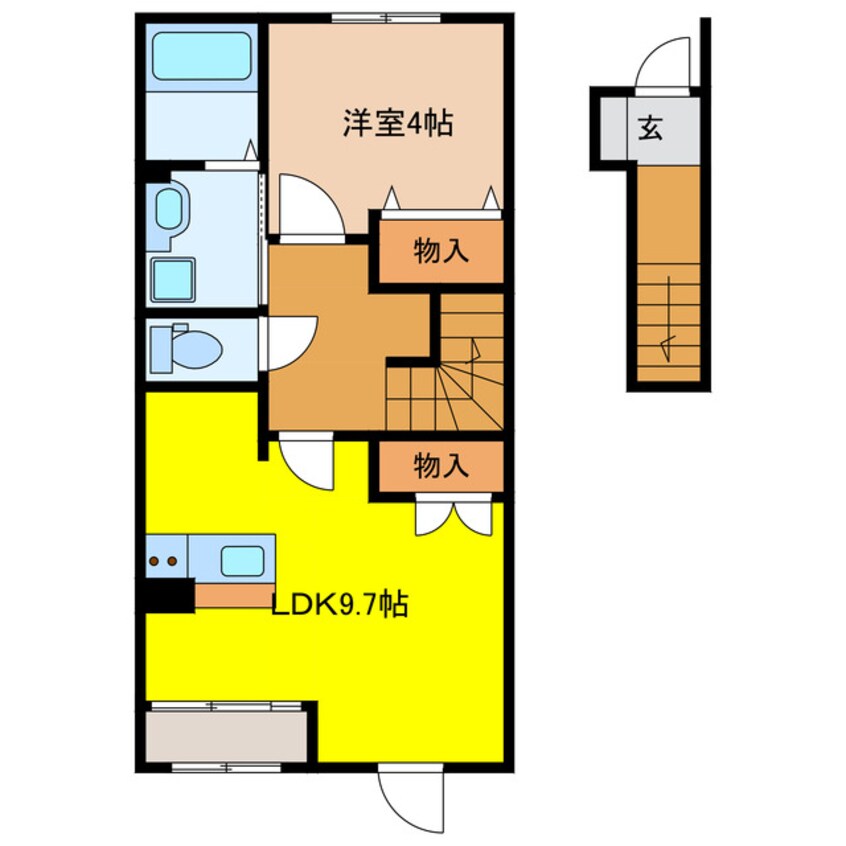 間取図 サンシャインテラス