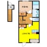 サンシャインテラス 1LDKの間取り