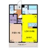 D-Hills有玉北町 1LDKの間取り