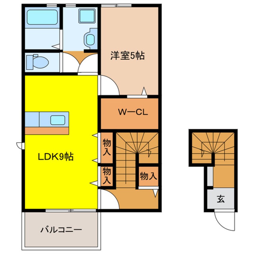 間取図 LOTUS小松2