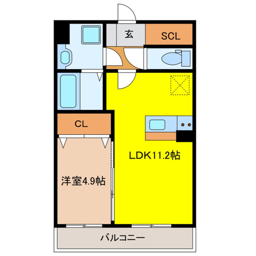 間取図 Ｌeｖａｎｔｅ
