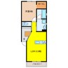 仮）将監町新築アパート 1LDKの間取り