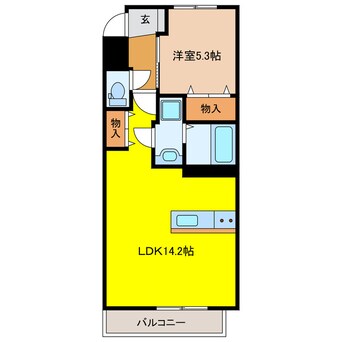 間取図 フェリス道本