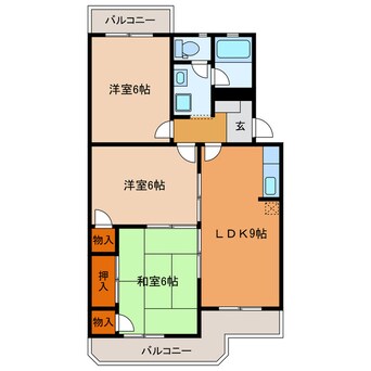 間取図 メゾンライフ