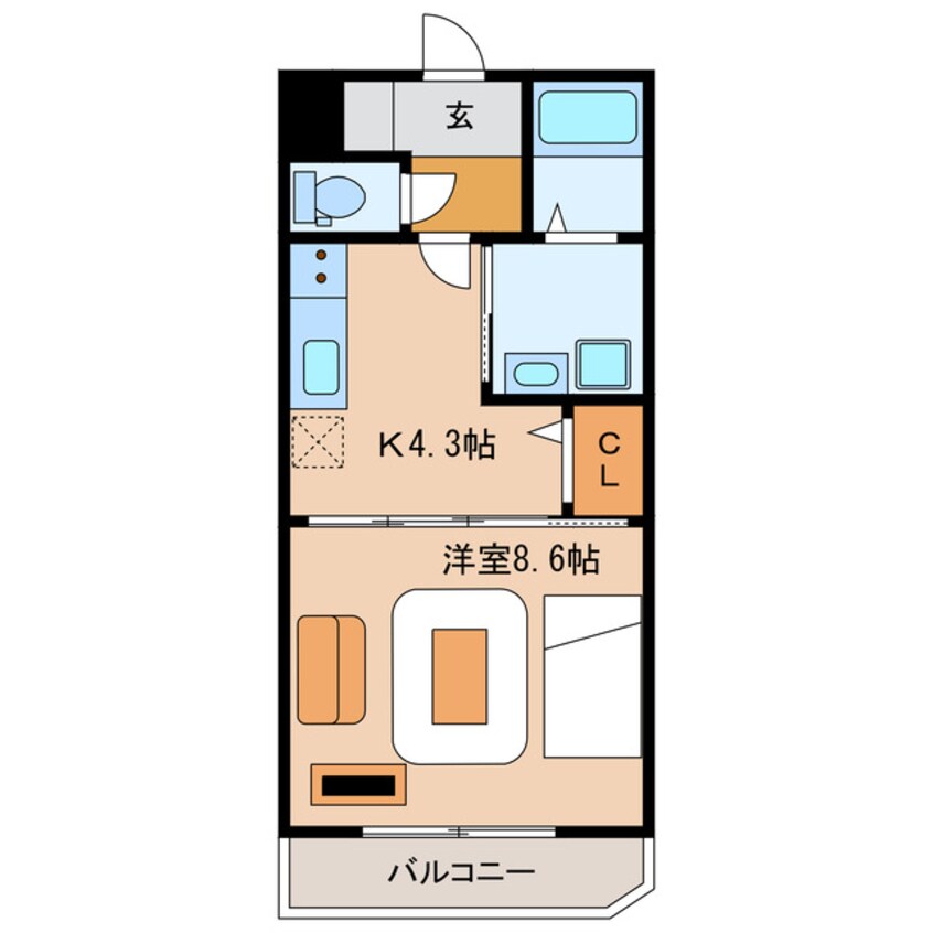 間取図 鴨江レジデンス