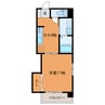 東海道本線/浜松駅 徒歩9分 3階 築24年 1Kの間取り