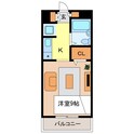 ヴィラージュ ミュゲの間取図