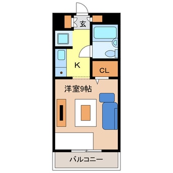 間取図 ヴィラージュ　ミュゲ