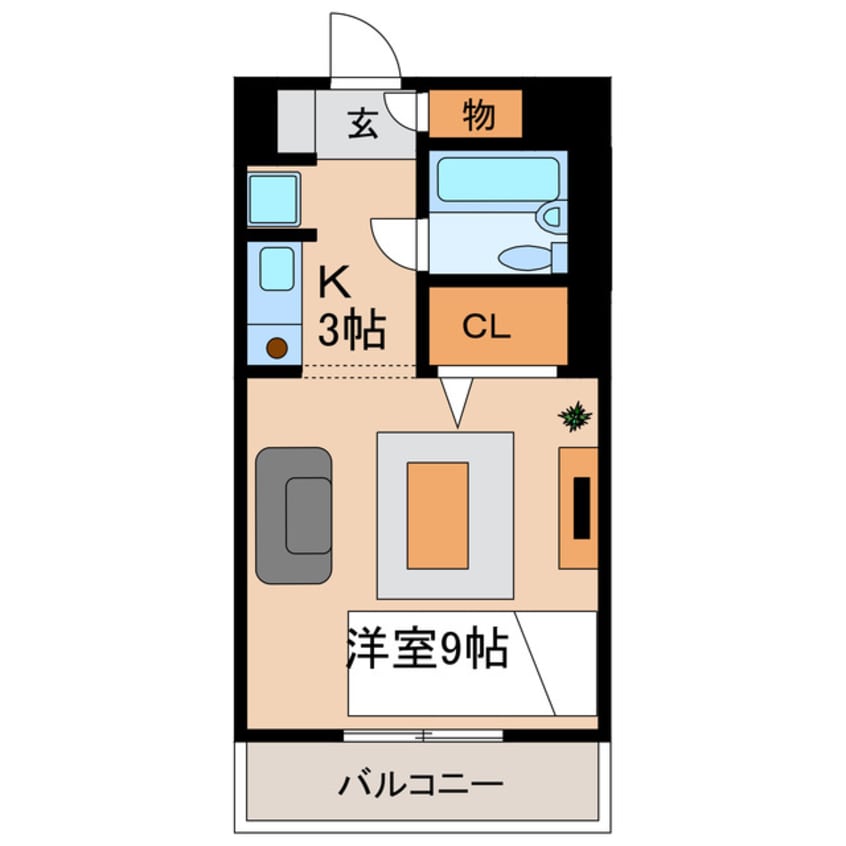 間取図 ヴィラージュ　ミュゲ