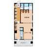 フロイデミーツ紺屋町 1LDKの間取り
