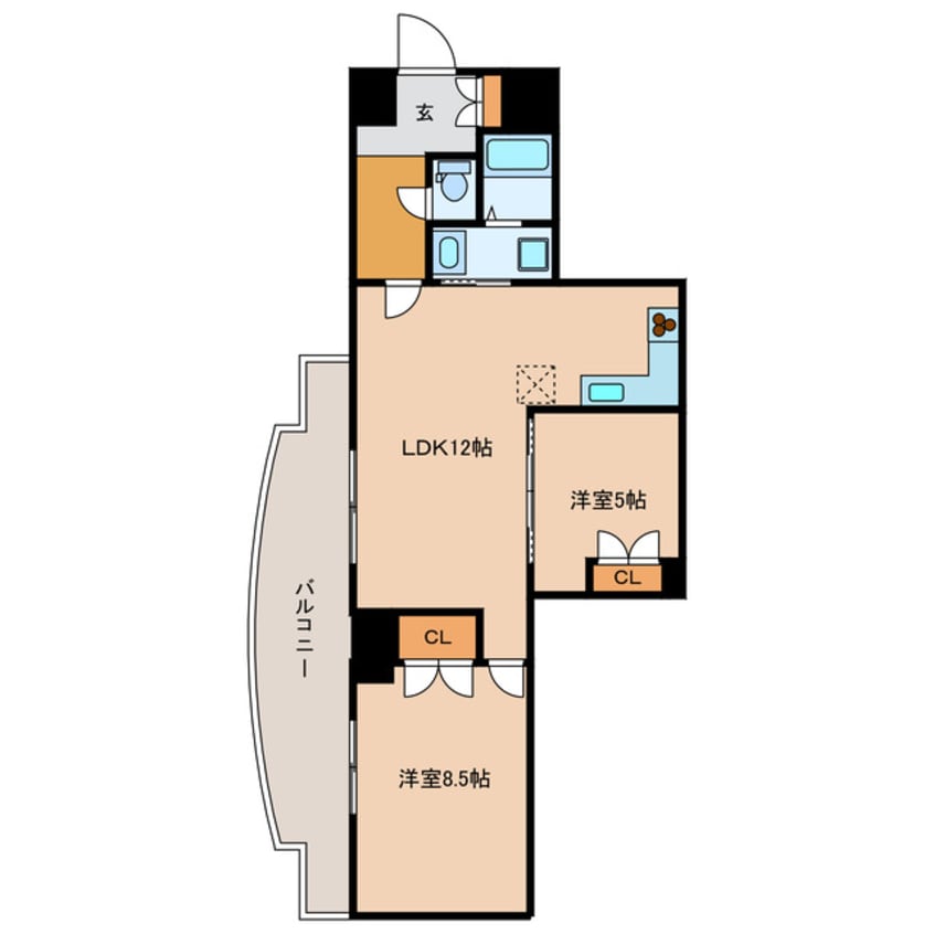 間取図 アルコⅢ