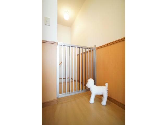 階段先に柵付き チェリー幸