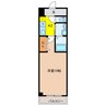プチメゾン元浜館 1Kの間取り